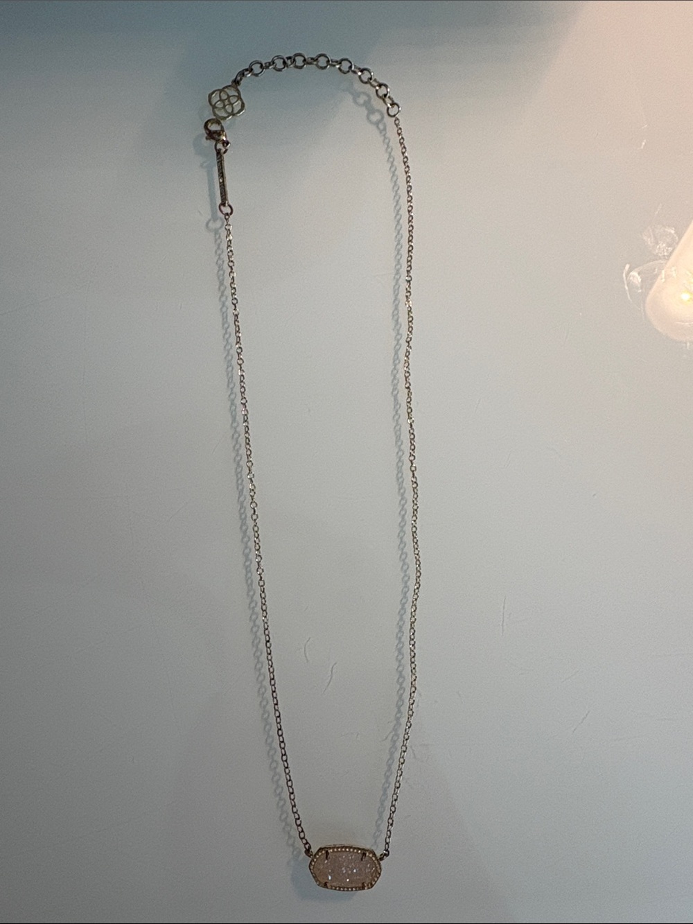 Kendra Scott Gold Oval Pendant Necklace